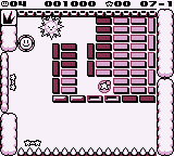 En Kirby's Block Ball.