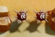 Sea Urchins in the Nintendo Switch version of The Legend of Zelda: Link's Awakening