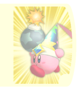 En Kirby's Return to Dream Land.