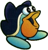 Artwork de Pengi en Kirby's Block Ball.