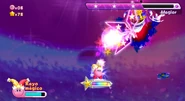 En Kirby's Return to Dream Land.