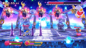 Waxing Crescent Masked Meta Knight creates dark replicas of himself.