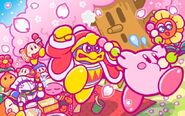 Artwork del Twitter de Kirby.