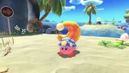 Deep Sleep Kirby out on the beach.