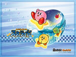 Kirby's Wave Ride Japan wallpaper