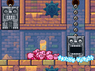 Grindarr slams the ground.