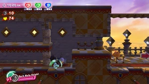 Second block formation (Clash at Castle Dedede)