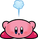 Artwork de Kirby en Kirby Super Star Ultra.