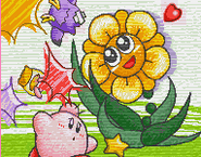 Lovely(games).gif (11 KB) Kirby's Star Stacker (Super Famicom)