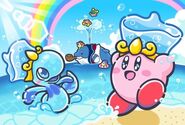 Artwork de la cuenta de Twitter de Kirby.