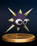 Trofeo de Gordo en Super Smash Bros. Brawl.