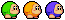 Waddle Dee palettes