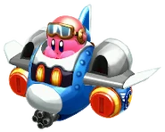 En Kirby: Planet Robobot (Armadura Robobot).