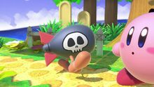 Kirby y Un Bomber en Ultimate