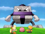 Blocky in the anime