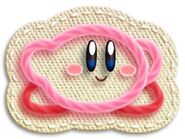 Kirby agachandose