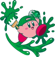 KirbyPintorTokyuHands.png (252 kB) Artwork de Kirby x Tokyu Hands.
