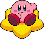 Kirby on Warpstar
