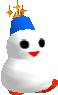 Exploding snowman