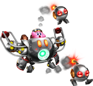 Bomb Robobot Armor Mode from Kirby: Planet Robobot