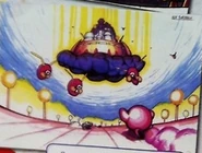 Creatures that seem to be the predecessors to Waddle Doos as seen in the Kirby's Dream Collection manual.