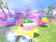 Sueño en Kirby Air Ride.