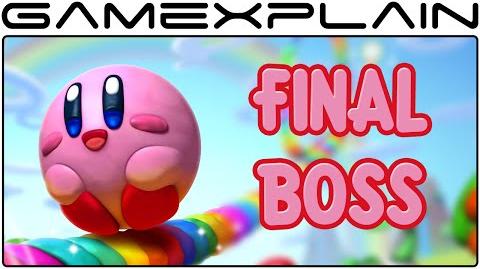 Kirby and the Rainbow Curse - Final Boss Fight & Ending (1080p60fps) SPOILERS