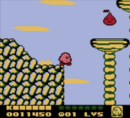 A Propeller in Kirby's Dream Land 2 (Super Game Boy)