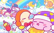 Artwork del Twitter de Kirby.