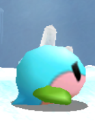 En Kirby's Return to Dream Land (sin casco).