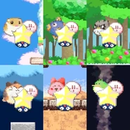 なかまとワープスター(カービィ3)