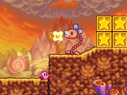 Una Plantazosa roja atacando.