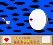 Batalla contra Zero en Kirby's Dream Land 3