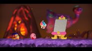 Elline offers to transform Kirby into Kirby Rocket.
