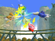 Knuckle Joe Scarfy Kirby Wii