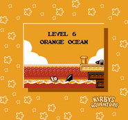 Orange Ocean's intro in Kirby's Adventure