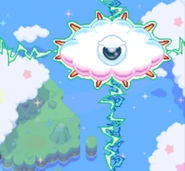 空中探検隊EOS・十字の雷攻撃(あつめて! カービィ)