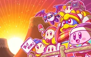 Artwork from the official Kirby Twitter
