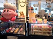 Display with baked goods