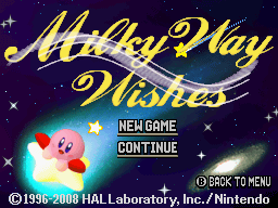 Milky Way Wishes | Kirby Wiki | Fandom