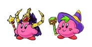 Team Kirby Clash Deluxe (Unused Nightmare and Gryll Outfits)