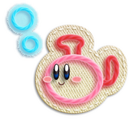 Kirby con forma de Submarino.