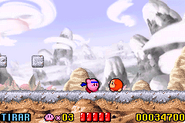 En Kirby: Pesadilla en Dream Land.