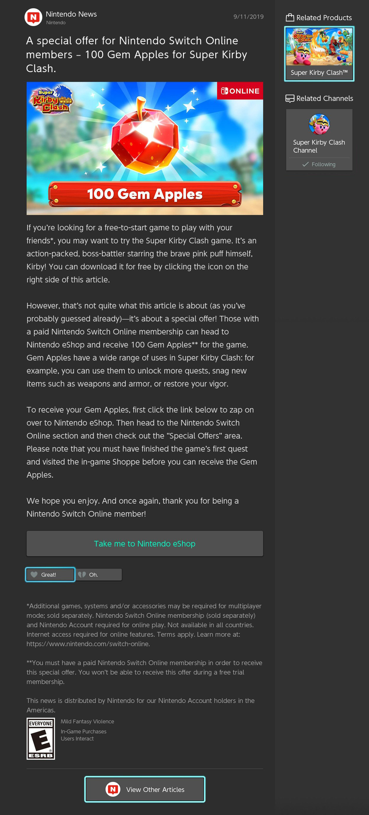 Super Kirby Clash Channel Kirby Wiki Fandom