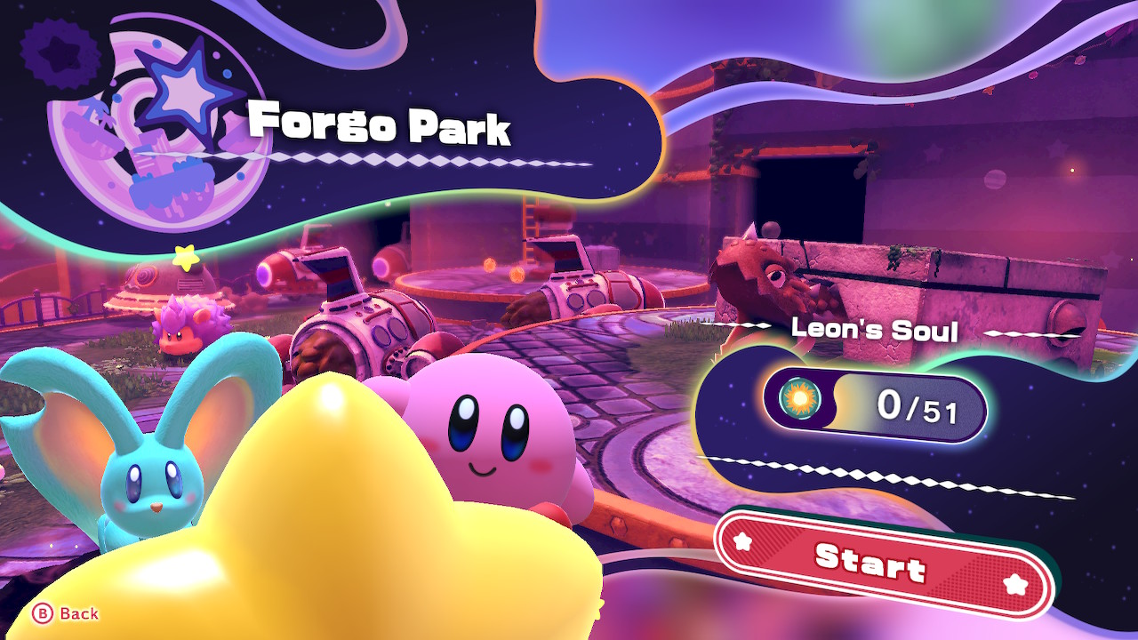 Kirby and the Forgotten Land: Forgo Wasteland - All Leon's Soul
