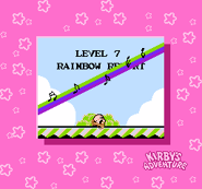 Rainbow Resort's intro in Kirby's Adventure