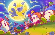 Artwork del Twitter de Kirby.