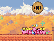 Geg expands, preparing to burst.