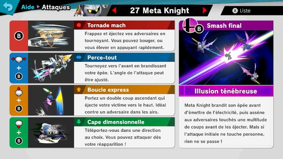 SSBU Mouvement Meta Knight-0