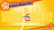 Bandana Waddle Dee's splash screen in Kirby Star Allies